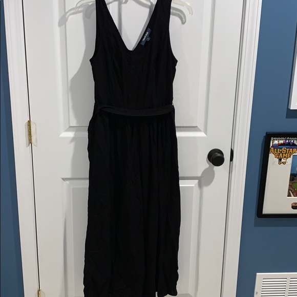 ModCloth Unbridled Enthusiasm black jumpsuit. - Picture 4 of 7